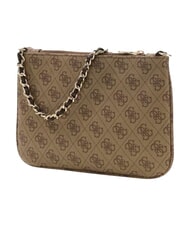 GUESS NOELLE 2 Pochette latte logo/brown - Borse Donna - 2