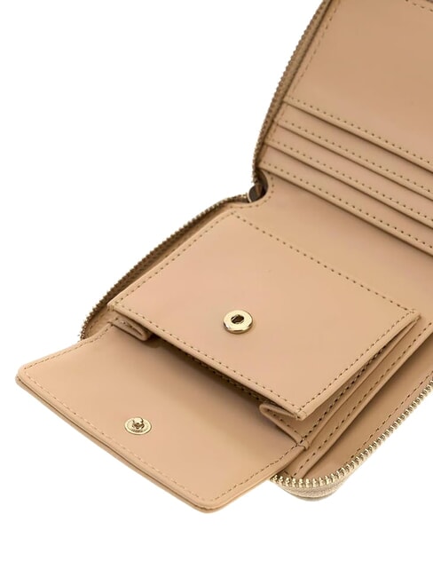 MELODY Portafoglio compatto ziparound light taupe - Portafogli Donna