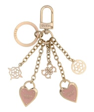 GUESS LOGO Portachiavi cuore rosewood - Portachiavi - 2