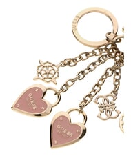GUESS LOGO Portachiavi cuore rosewood - Portachiavi - 3
