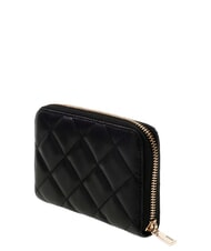 GUESS JULIET Portafoglio medio zip around NERO - Portafogli Donna - 3