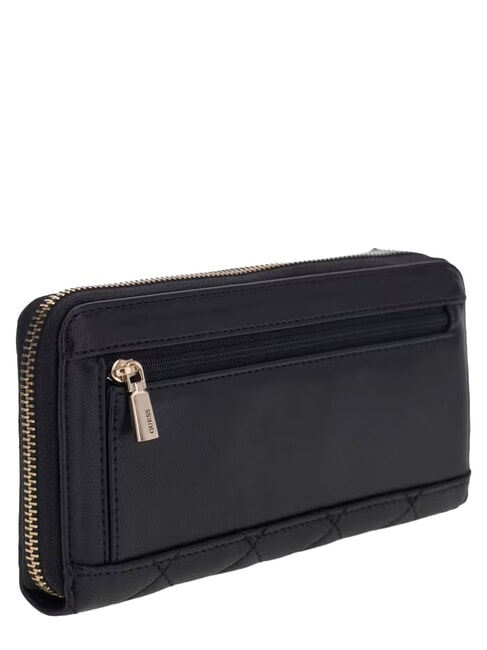 JULIET Portafoglio large zip around NERO - Portafogli Donna