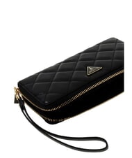 GUESS JULIET Portafoglio large zip around NERO - Portafogli Donna - 4