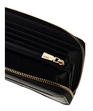 GUESS JULIET Portafoglio large zip around NERO - Portafogli Donna - 6