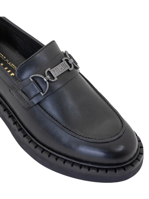 GEO Mocassini in pelle Nero - Scarpe Donna