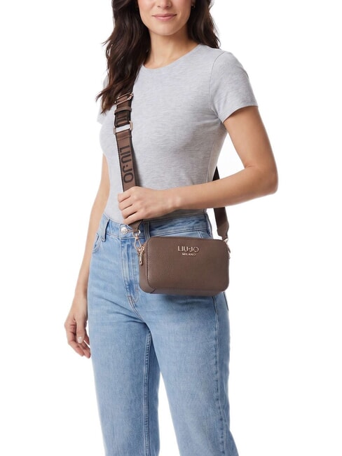 RIDHI Mini Camera Bag a tracolla dark mocha - Borse Donna