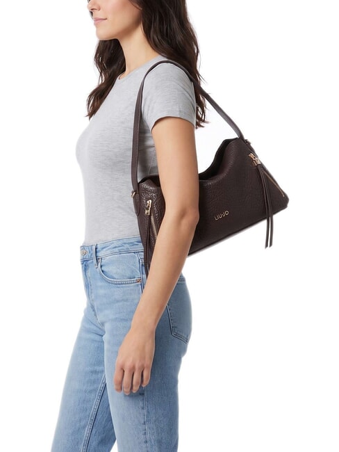 TILDE Borsa a spalla, con tracolla red aubergine - Borse Donna