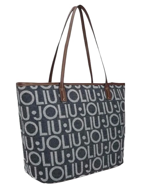 EVRIM Shopper a spalla blu denim - Borse Donna