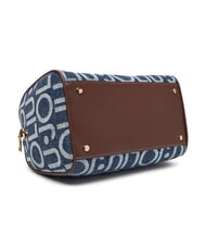 LIUJO EVRIM Bauletto a mano, con tracolla blu denim - Borse Donna - 5
