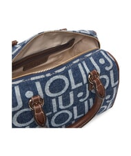 LIUJO EVRIM Bauletto a mano, con tracolla blu denim - Borse Donna - 6