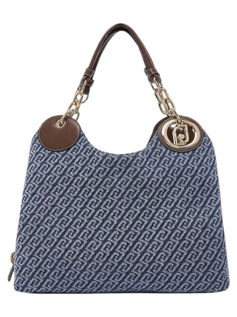 FAIZA Borsa a spalla blu denim - Borse Donna
