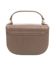 LOVE MOSCHINO OVAL FRIEZE Mini Bag a tracolla cioccolato - Borse Donna - 3