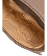 LOVE MOSCHINO OVAL FRIEZE Mini Bag a tracolla cioccolato - Borse Donna - 4