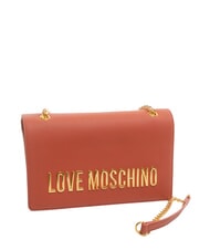 LOVE MOSCHINO BOLD LOVE Borsa a spalla, con catena ruggine - Borse Donna - 2