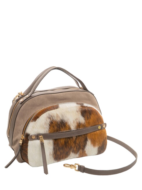 B-GALLERY Borsa a mano, con tracolla naturale/cenere/cacao - Borse Donna
