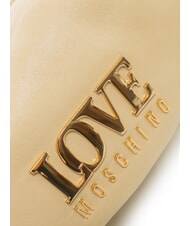 LOVE MOSCHINO GILDED Borsa a tracolla, regolabile burro - Borse Donna - 3