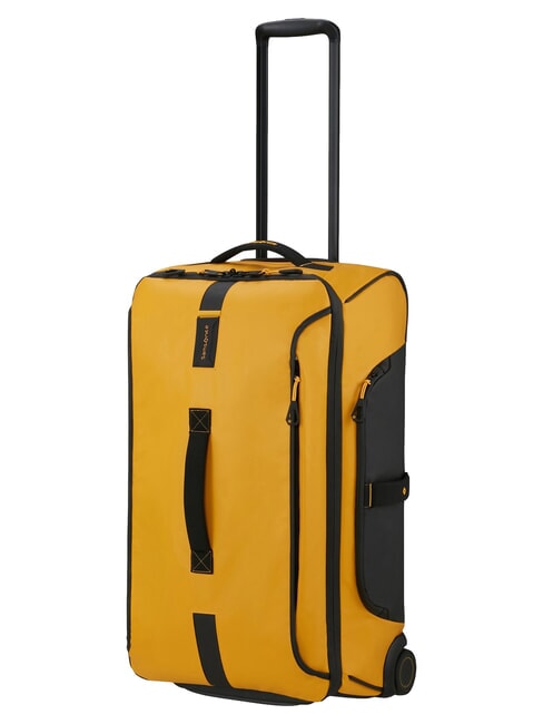 PARADIVER LIGHT Borsone con ruote, misura media yellow - Borsoni