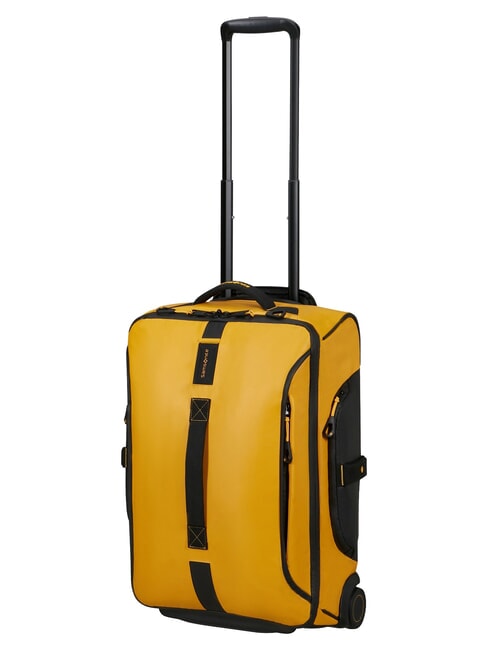 PARADIVER LIGHT Borsone con ruote, misura da cabina yellow - Borsoni
