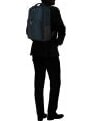 BIZ2GO Zaino porta PC 15.6", con asola deep blue - Zaini da lavoro porta PC