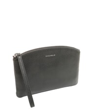 COCCINELLE ROUNDED ENVELOPE Pochette in pelle Nero - Borse Donna - 2
