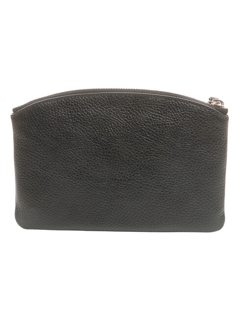 ROUNDED ENVELOPE Pochette in pelle Nero - Borse Donna