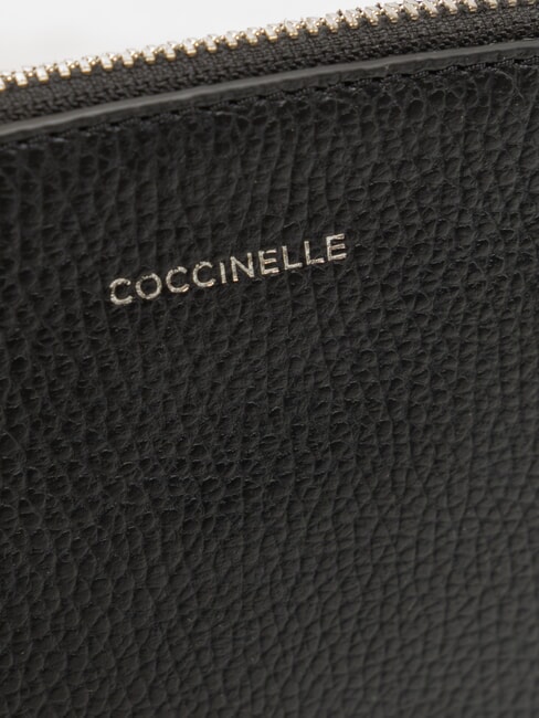 ROUNDED ENVELOPE Pochette in pelle Nero - Borse Donna