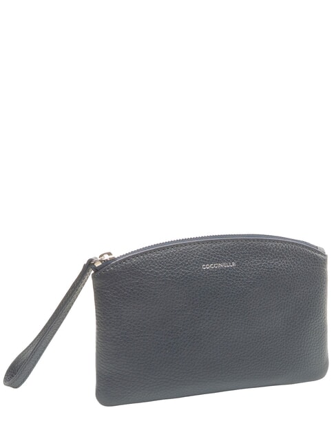 ROUNDED ENVELOPE Pochette in pelle midnight blue - Borse Donna