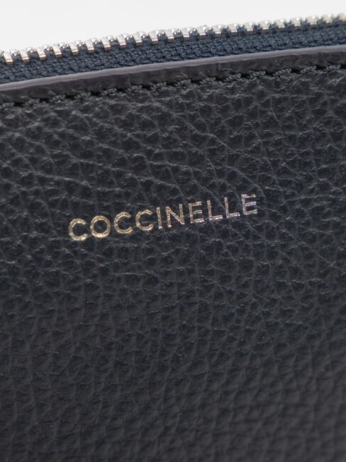 ROUNDED ENVELOPE Pochette in pelle midnight blue - Borse Donna