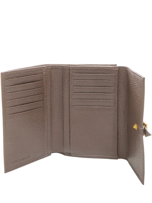 CHERRY Portafoglio Medio in pelle brunette - Portafogli Donna