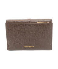 COCCINELLE CHERRY Portafoglio Medio in pelle brunette - Portafogli Donna - 4