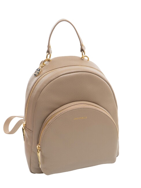 ALPHA Zainetto in pelle warm taupe - Borse Donna