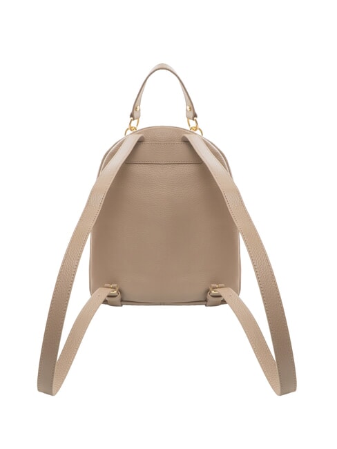 ALPHA Zainetto in pelle warm taupe - Borse Donna