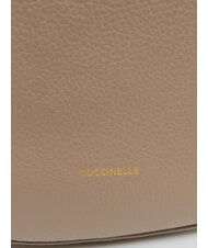 COCCINELLE ALPHA Borsa a spalla warm taupe - Borse Donna - 4