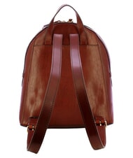 THE BRIDGE COSTANZA Zaino in pelle, con taschino laterale MARRONE - Borse Donna - 3