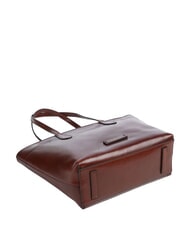 THE BRIDGE GUELFA Borsa shopper a spalla, in pelle MARRONE - Borse Donna - 4