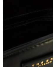 THE BRIDGE COSTANZA Borsa mini in pelle, a tracolla Nero Oro - Borse Donna - 4
