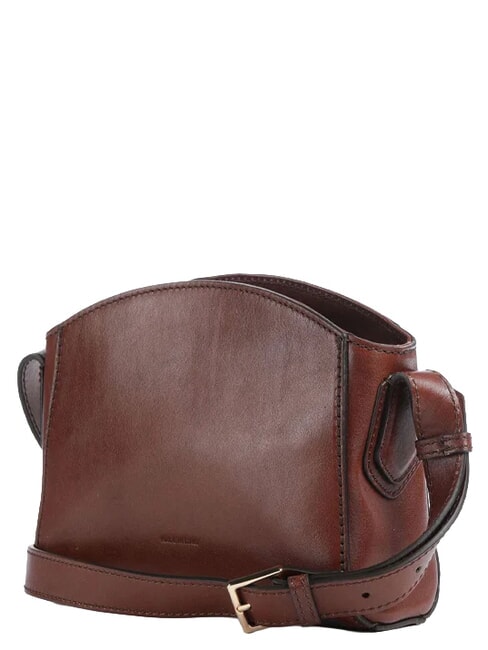 COSTANZA Borsa mini in pelle, a tracolla MARRONE - Borse Donna