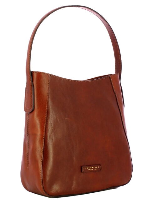 MADDALENA Borsa hobo a spalla, in pelle MARRONE - Borse Donna