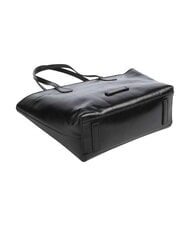 THE BRIDGE GUELFA Borsa shopper a spalla, in pelle Nero Oro - Borse Donna - 3