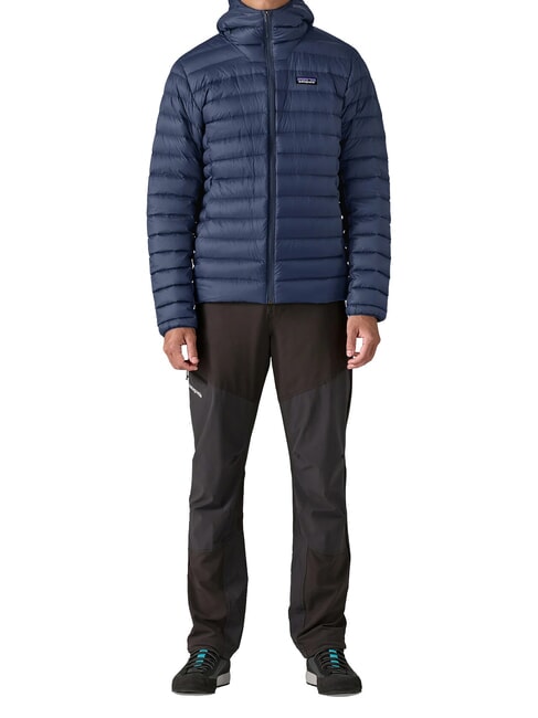 DOWN Piumino con cappuccio new navy - Piumini Uomo