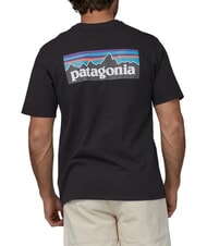 PATAGONIA P-6 LOGO T-Shirt a maniche corte black - T-shirt Uomo - 2