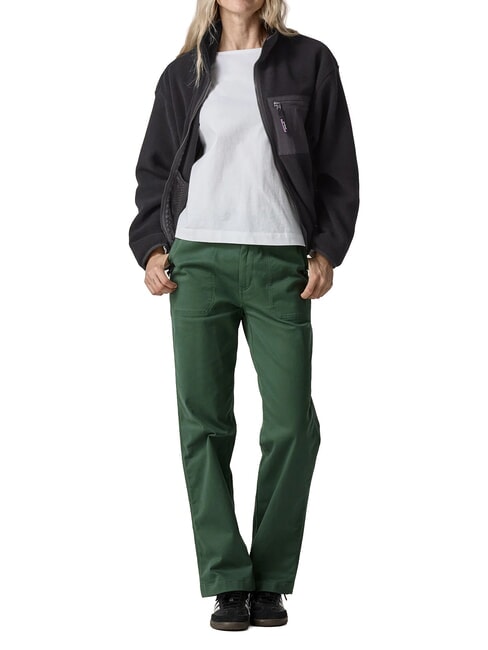 SYNCH Giacca di pile riciclato  black solid - Giacche Donna