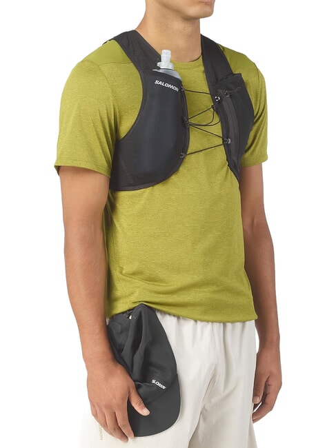HYDRA ACCESS 4 ONE FLASK Gilet da running black - Giacche smanicate Uomo