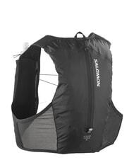 SALOMON HYDRA ACCESS 4 ONE FLASK Gilet da running black - Giacche smanicate Uomo - 3