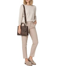 LIUJO RIDHI Borsa a mano, con tracolla removible dark mocha - Borse Donna - 2