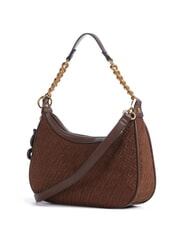 LIUJO RIDHI Embossed Borsa a spalla, con tracolla tabacco - Borse Donna - 3