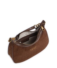 LIUJO RIDHI Embossed Borsa a spalla, con tracolla tabacco - Borse Donna - 4