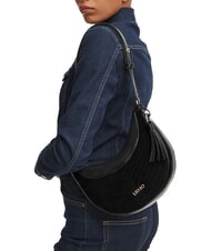 LIUJO CIRRY Hobo Bag a spalla NERO - Borse Donna - 2