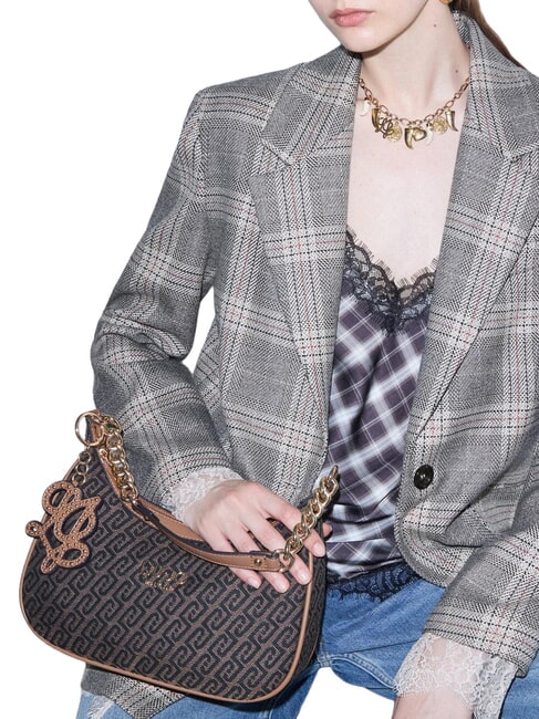 RIDHI Jacquard Borsa a spalla, con tracolla t.moro - Borse Donna