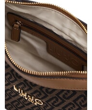 LIUJO RIDHI Jacquard Borsa a spalla, con tracolla t.moro - Borse Donna - 5